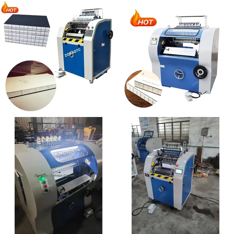 Sewing Recycling - Автоматическая машина для переплета книг и