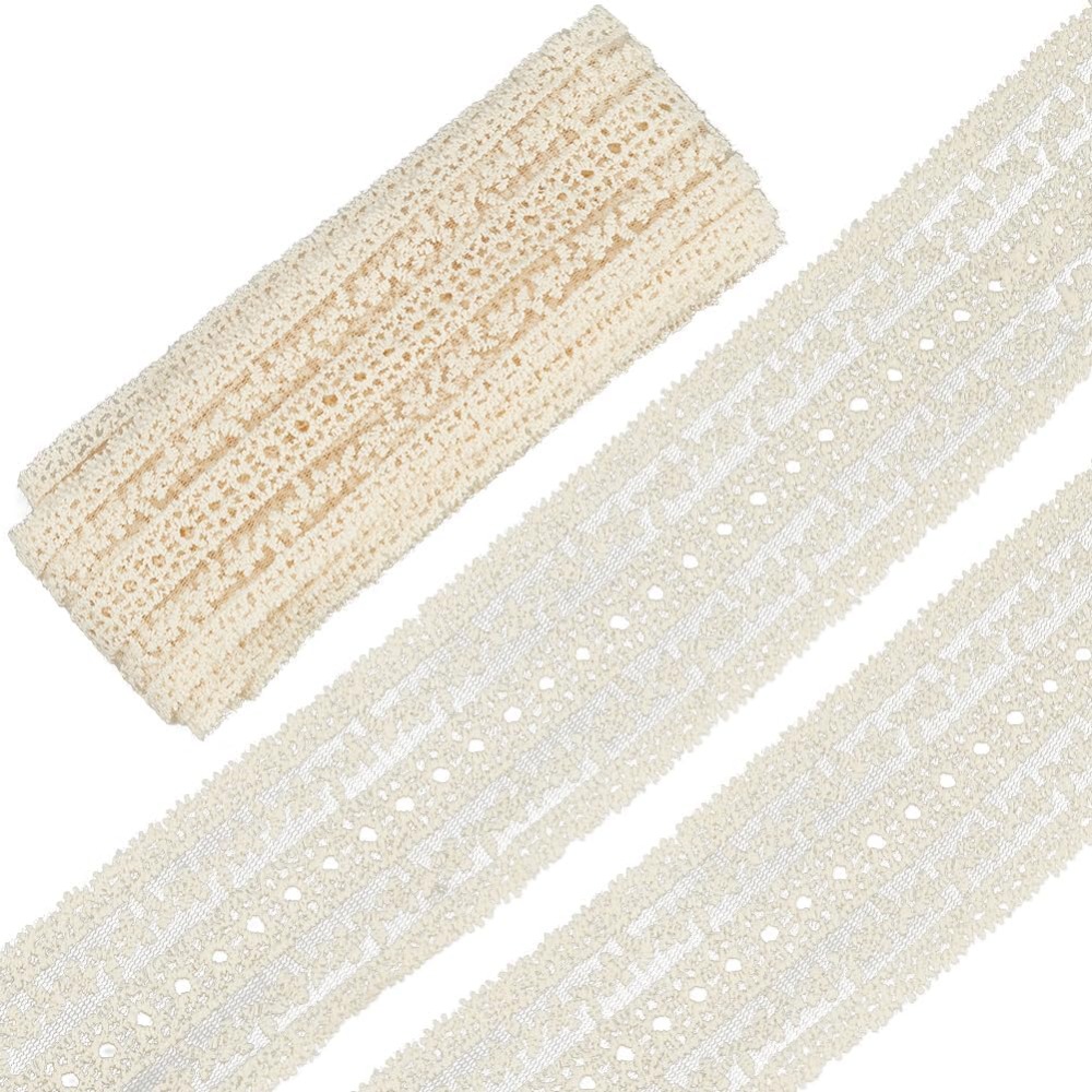 Sewing Eyelet Fabric - Кружевная тесьма из хлопка в винтажном