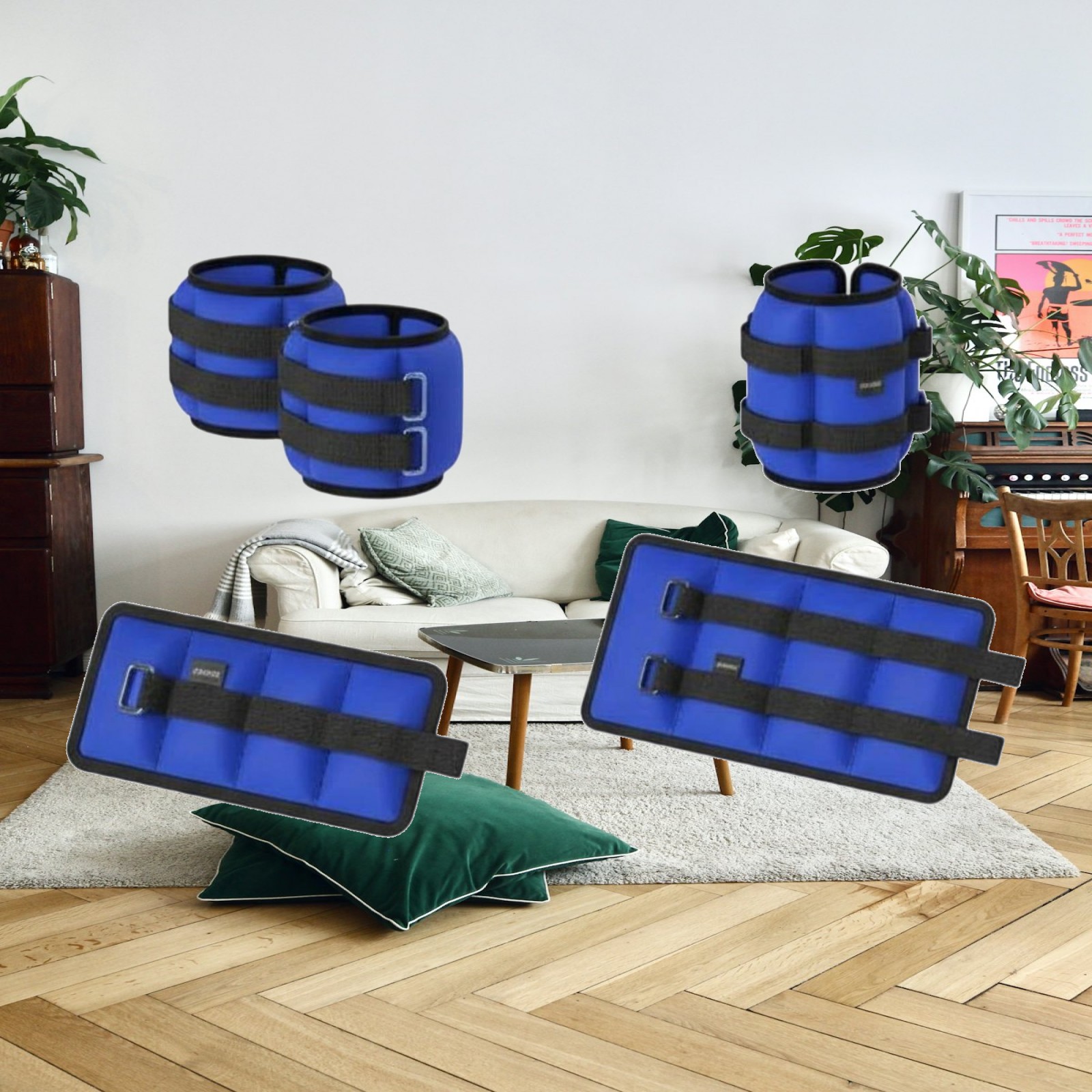 Fabric Weight Set - Грузы для ног 1 кг, набор