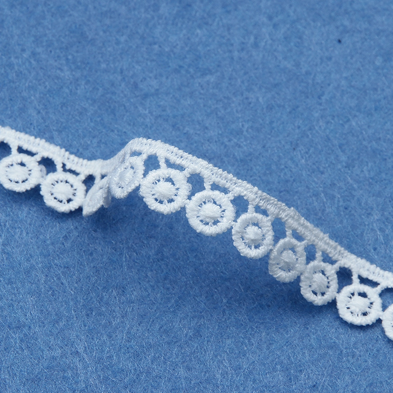 50 ярдов белой кружевной ленты – обзор и цена Sewing Eyelet Fabric