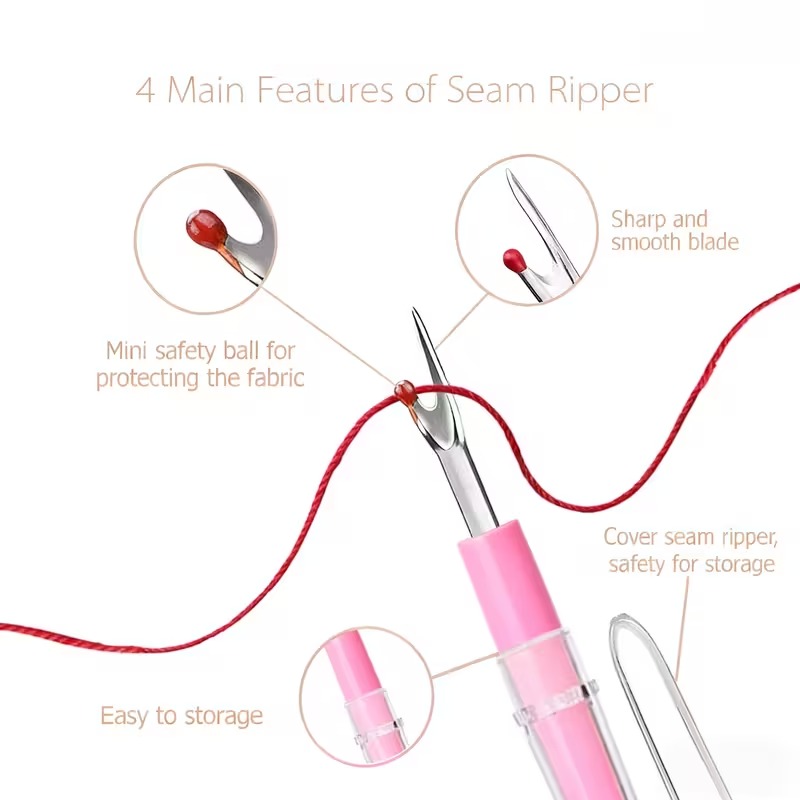 Набор для распушения швов и уд – обзор и цена Seam Ripper Tool