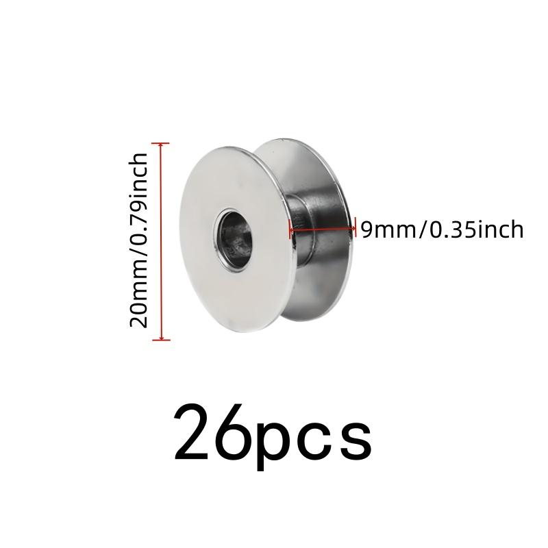 26 шт. металлических шпульок д – обзор и цена Sewing Thread Production
