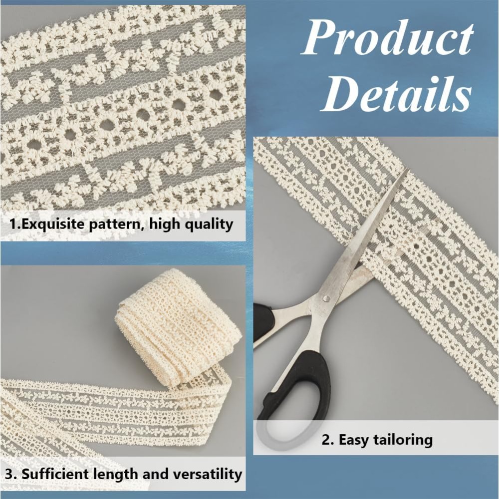 Кружевная тесьма из хлопка в в – обзор и цена Sewing Eyelet Fabric