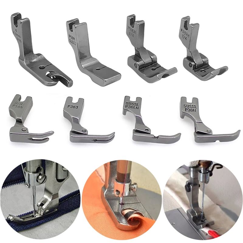 Набор прижимных лапок A84E-31  – обзор и цена Sewing Machine Fabric